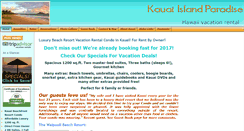 Desktop Screenshot of kauairesortcondo.com